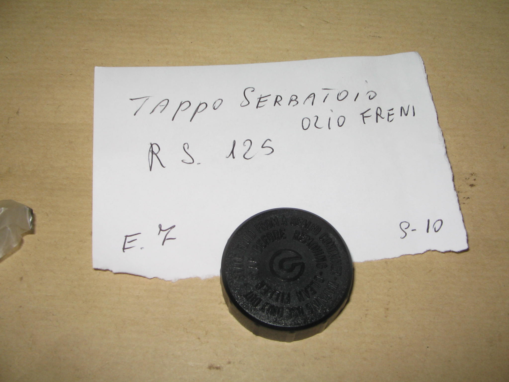 TAPPO SERBATOIO OLIO FRENI N. 22065